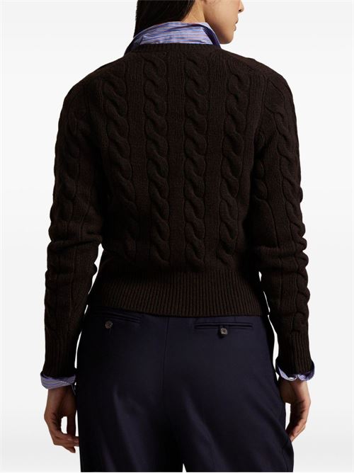 Cardigan donna a trecce POLO RALPH LAUREN | 211972104007